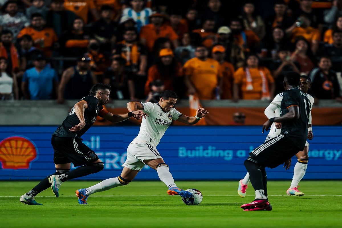 LA Galaxy Captain Chicharito Hernández played his first minutes of the MLS season against the Houston Dynamo. (Photo Credit: LA Galaxy)
