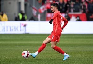 Soccer: Fifa World Cup Qualifier-Jamaica at Canada as Stephen Eustaquio Is One of the Midfielders