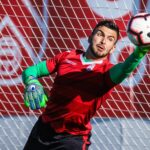 Cavalry FC Goalkeeper, Marco Carducci at Spruce Meadows
