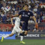 New England Revolution Forward, Bobby Wood, Against Toronto FC
