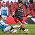 Toronto FC Midfielder Alonso Coello Facing Off Against Charlotte FC